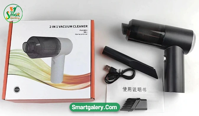 جارو شارژی قابل حمل مدل 2in1 vacuum cleaner & dust blower
