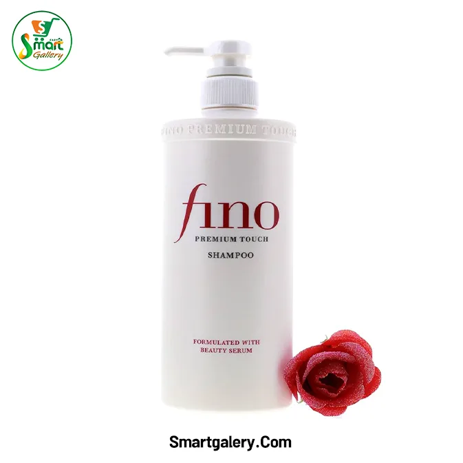 شامپو مو ترمیم کننده و تقویت کننده شیسیدو مدل Fino Premium Touch مناسب انواع مو حجم 550 میل