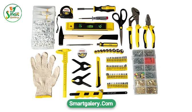 جعبه ابزار کارگاهی مدل WMC TOOLS قطعه 120 