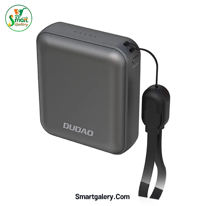 پاوربانک ۱۰ هزار دودائو مدل Dudao K22+ فست شارژ + کابل متصل