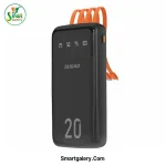 پاوربانک دوداو 20000 مدل DUDAO K6PRO+ کابل سرخود