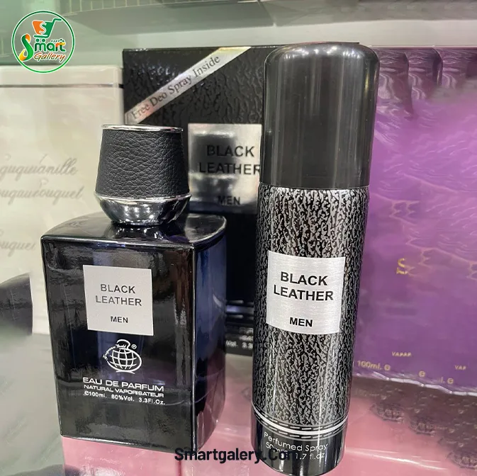 عطر Black Leather Men فراگرنس ورلد